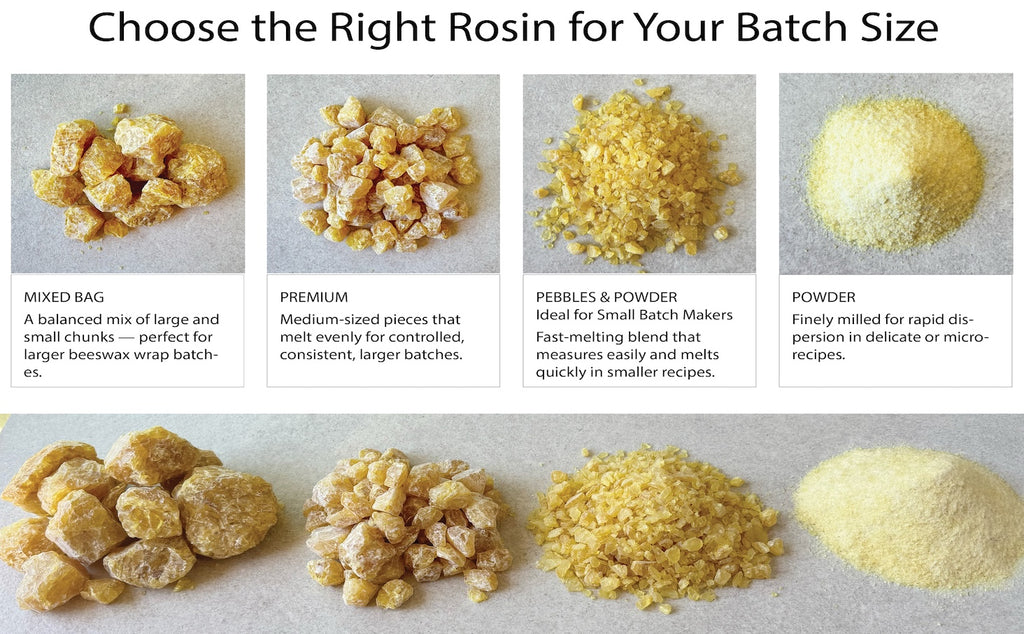 Pine Rosin — Pebbles & Powder