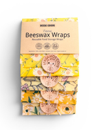 Natural Beeswax Wraps | Reusable Food Storage | Sandwich Wrap